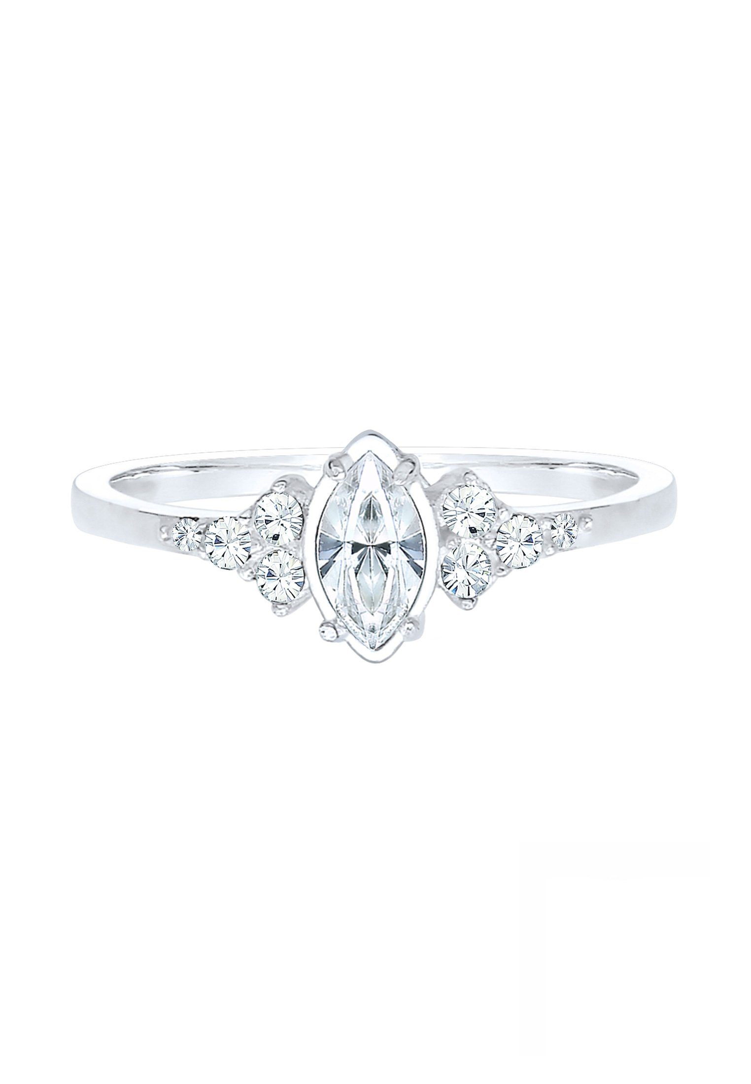Elli Verlobungsring Marquise Design 925 Silber, günstig online kaufen