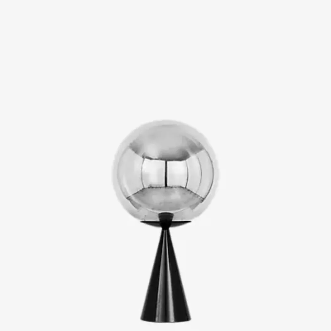 Tom Dixon Globe Fat Tischleuchte LED, silber günstig online kaufen