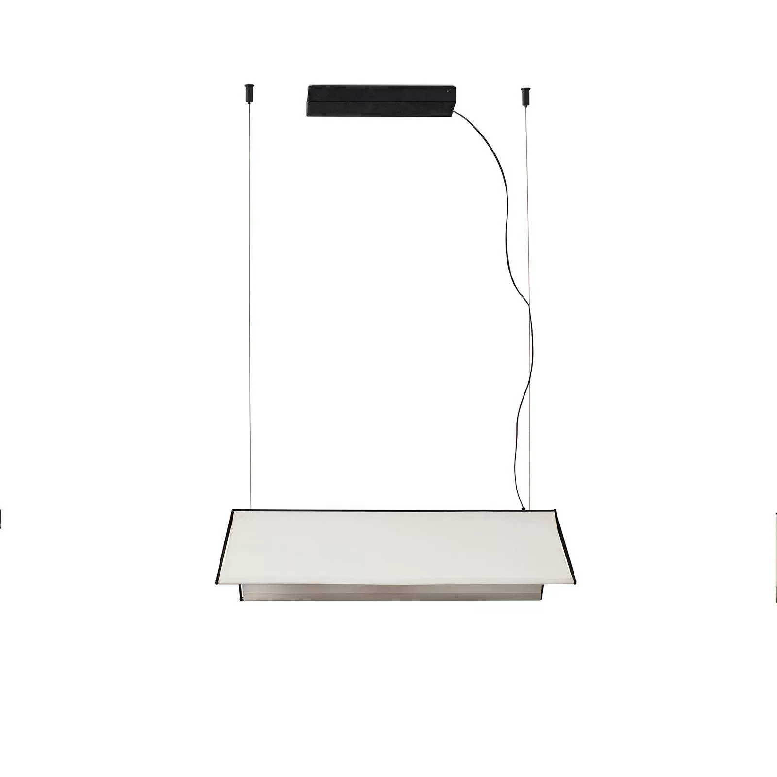 LED-Hängeleuchte Ludovico Surface, 60 cm, weiß günstig online kaufen