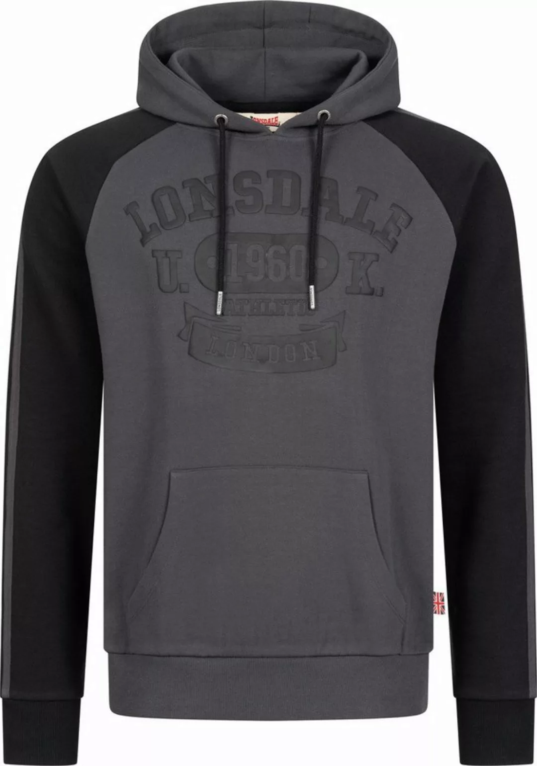 Lonsdale T-Shirt Linnfoots Herren Kapuzensweatshirt normale Passform günstig online kaufen