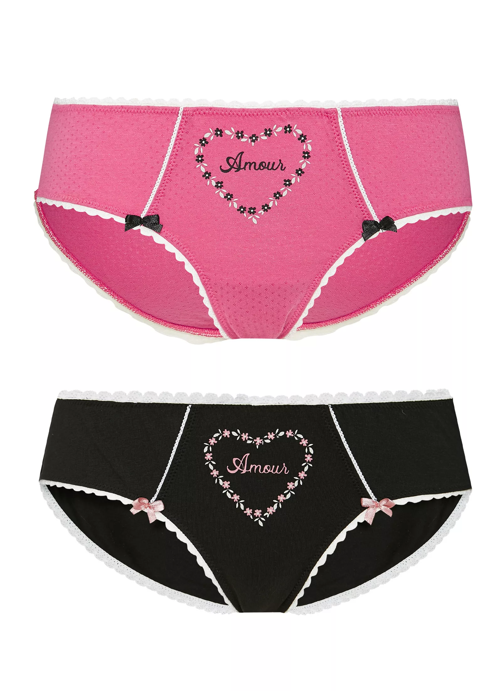 Vive Maria Pink Amour Damen Slip-Set pink/schwarz günstig online kaufen