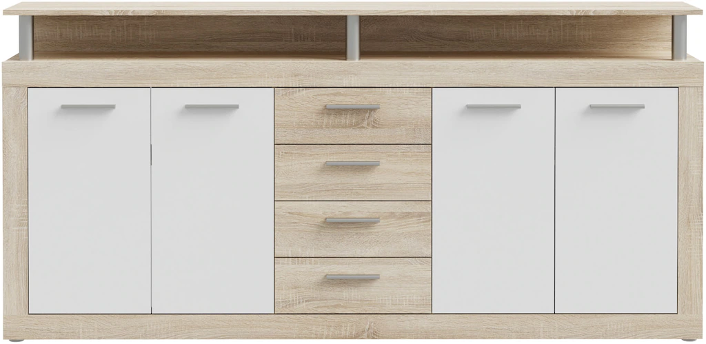FORTE Sideboard, B/H/T 197,5/94,4/36,3 cm, viel Stauraum günstig online kaufen