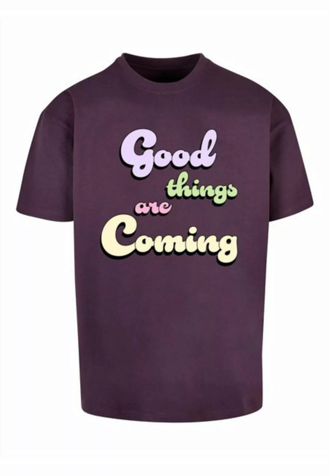 Merchcode T-Shirt Merchcode Herren Good Things Heavy Oversized Tee (1-tlg) günstig online kaufen