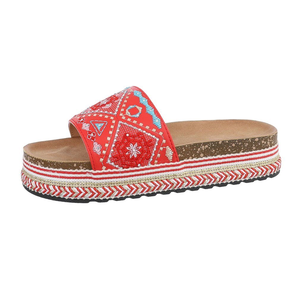 Ital-Design Damen Mules Freizeit Plateausandaletten (85698079) günstig online kaufen