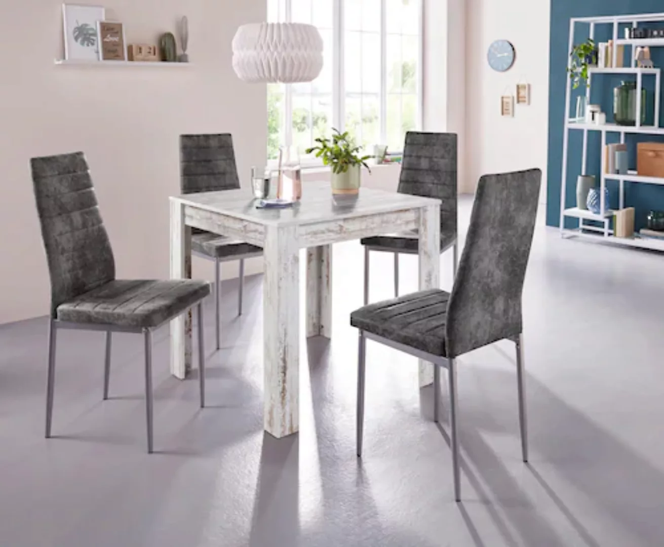 INOSIGN Essgruppe, (Set, 5 tlg.), Tischgruppe für kleine Räume günstig online kaufen