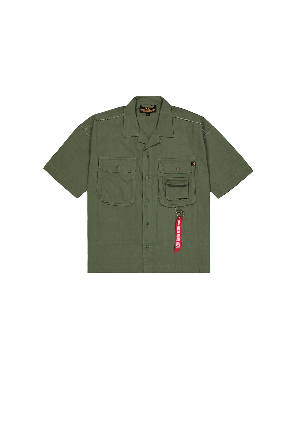 Alpha Industries Print-Shirt "Alpha Industries Men - Shirts Aloha Safari Sh günstig online kaufen