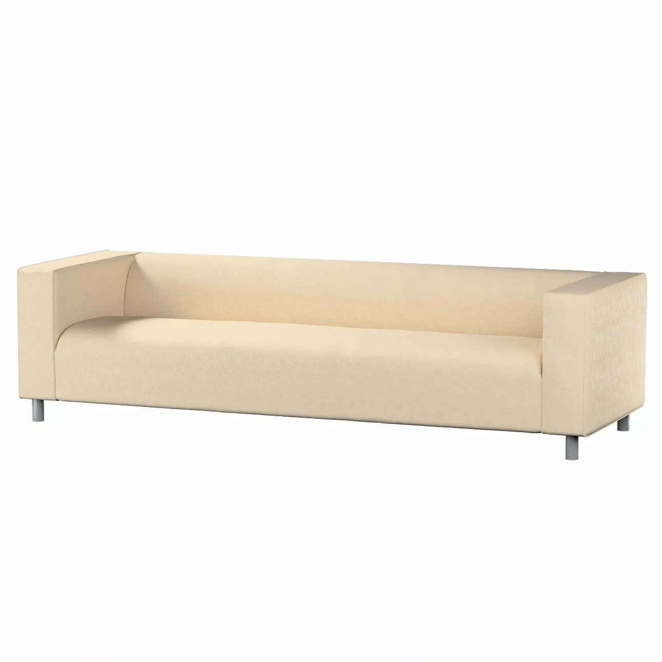 Bezug für Klippan 4-Sitzer Sofa, ecru, Bezug für Klippan 4-Sitzer, Living ( günstig online kaufen
