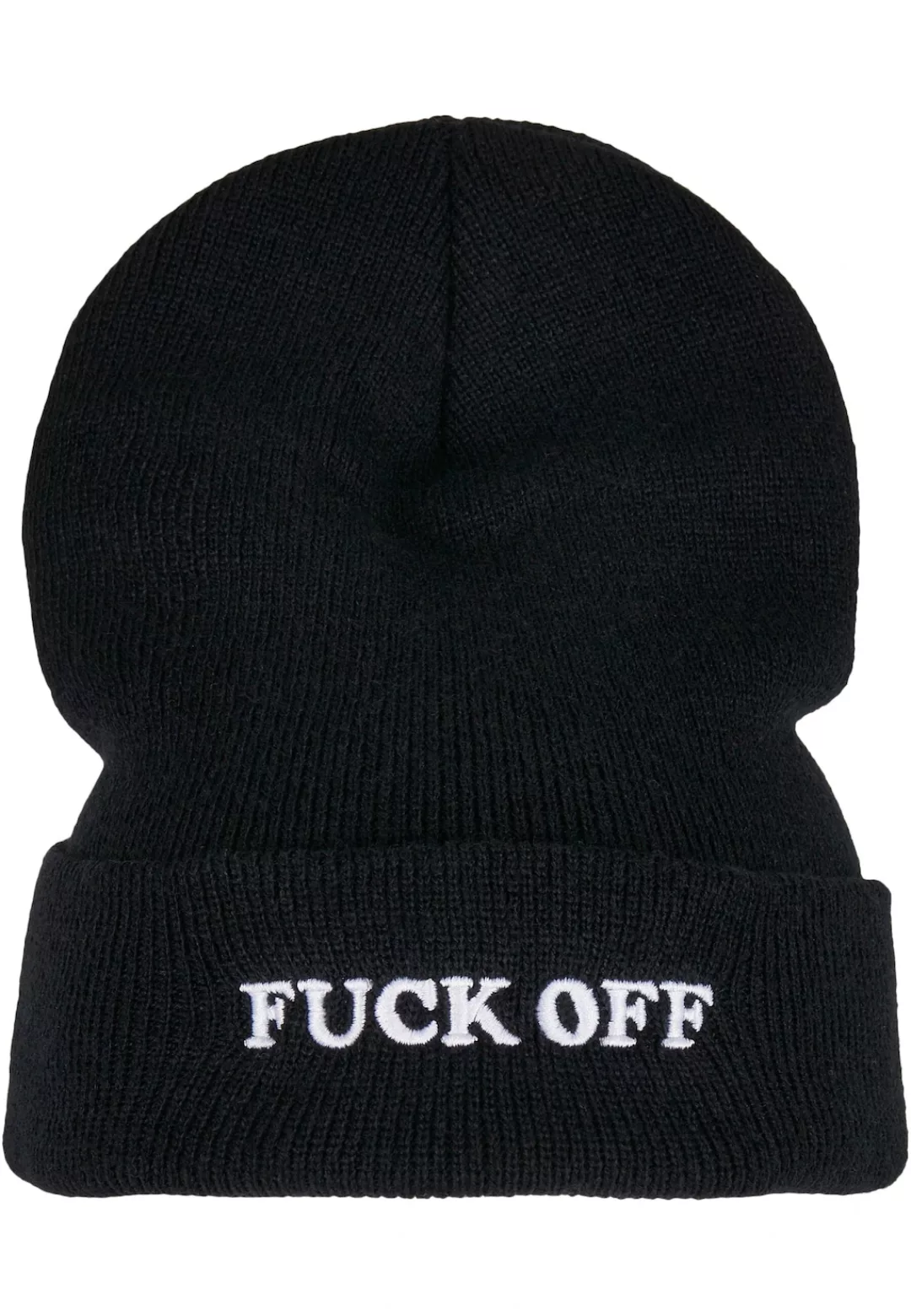 MisterTee Beanie "MisterTee Unisex Fuck Off Beanie", (1 St.) günstig online kaufen