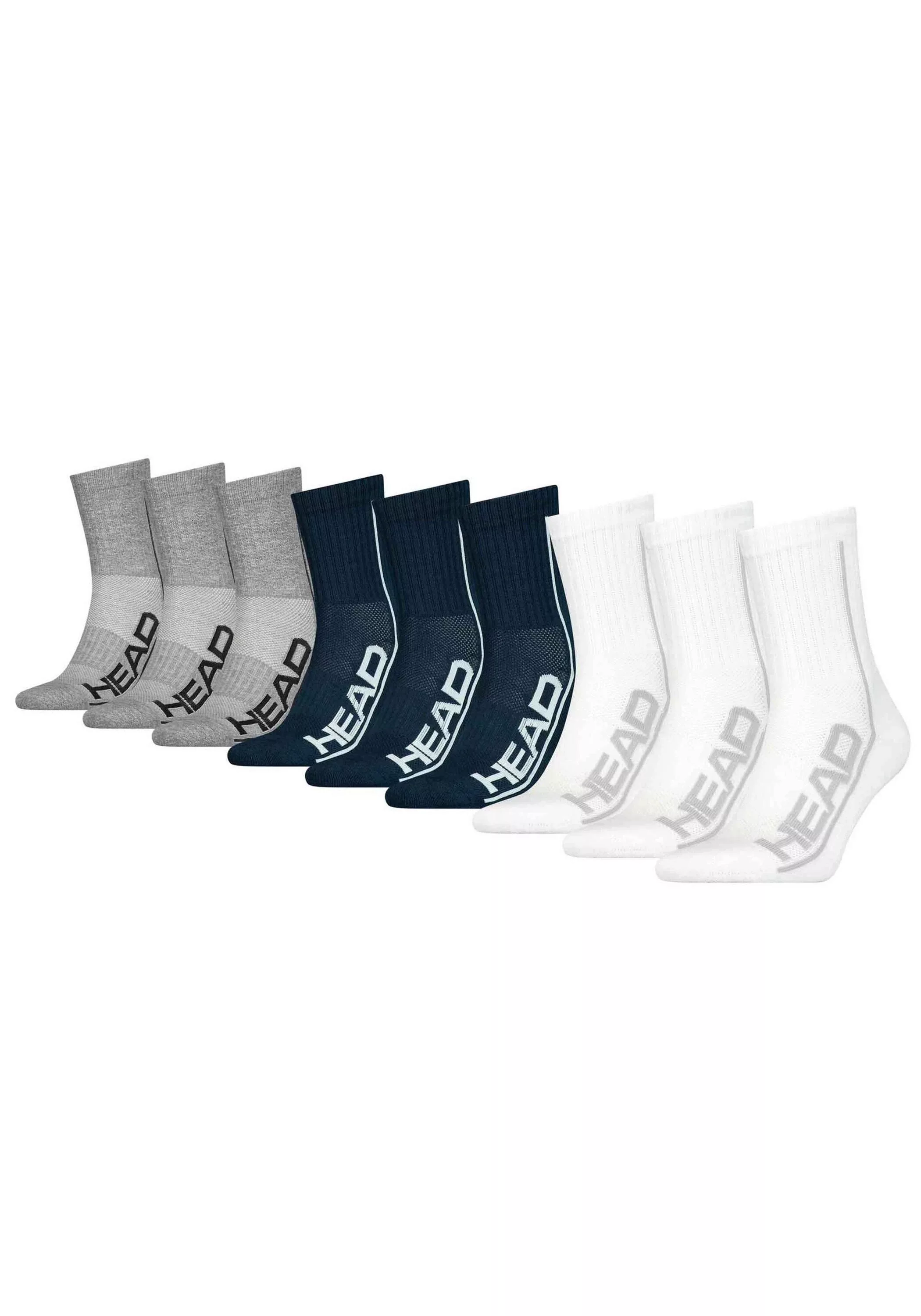 Head Kurzsocken "Socken HEAD PERFORMANCE SHORT CREW 9P ECOM 9er Pack" günstig online kaufen