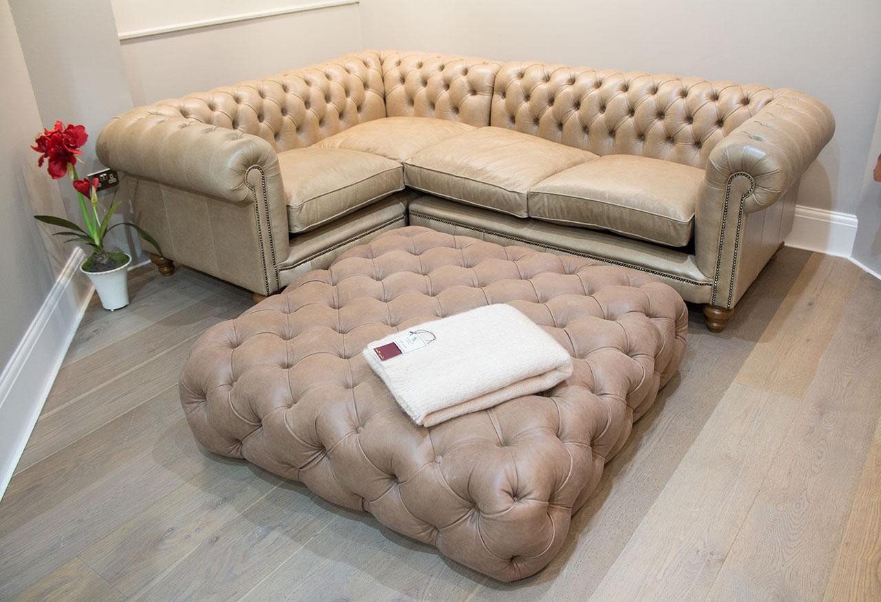 Xlmoebel Ecksofa Ecksofa Chesterfield Ledercouch Polster Garnitur Design #3 günstig online kaufen