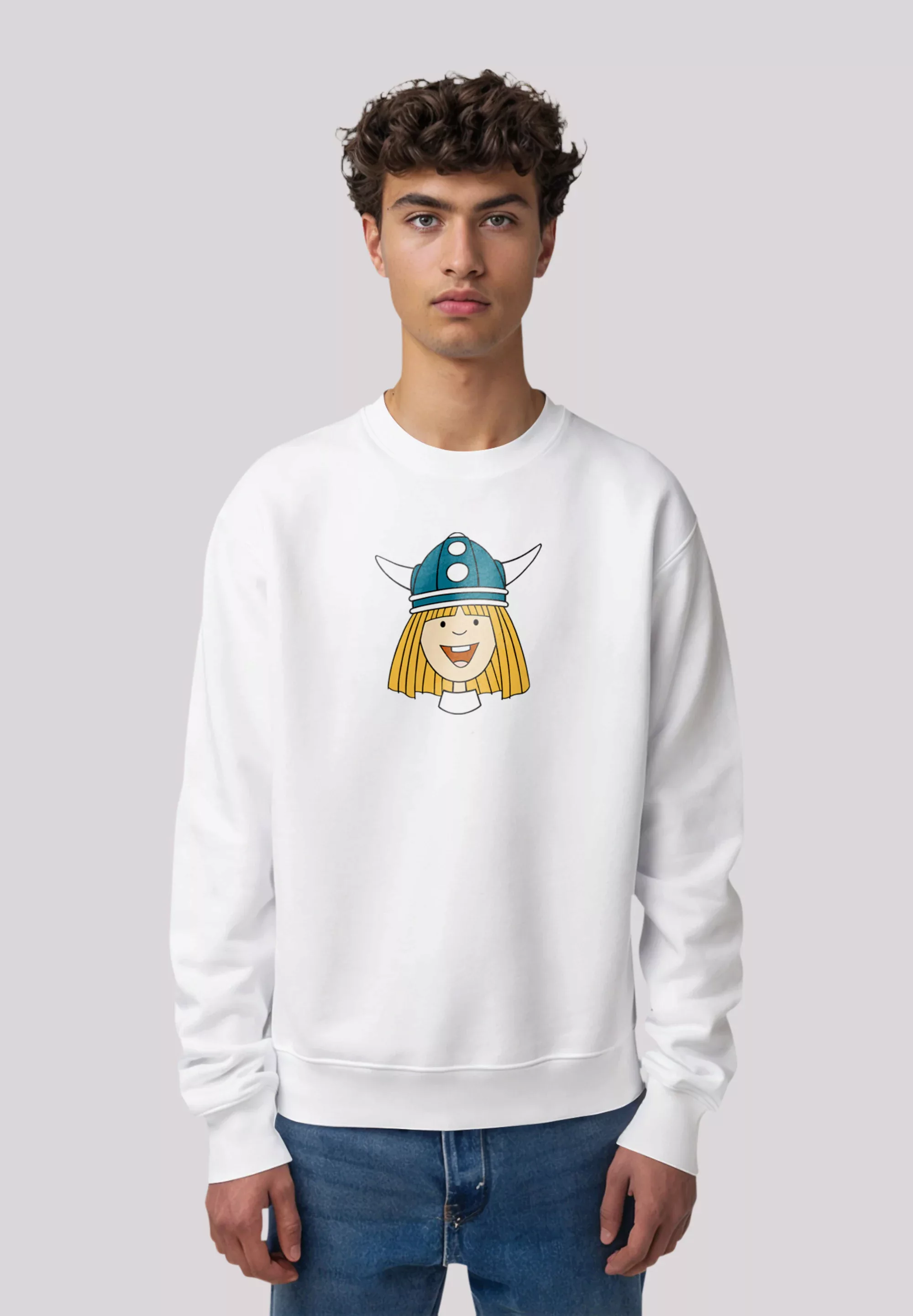 F4NT4STIC Sweatshirt "Wickie Kopf", Premium Qualität günstig online kaufen