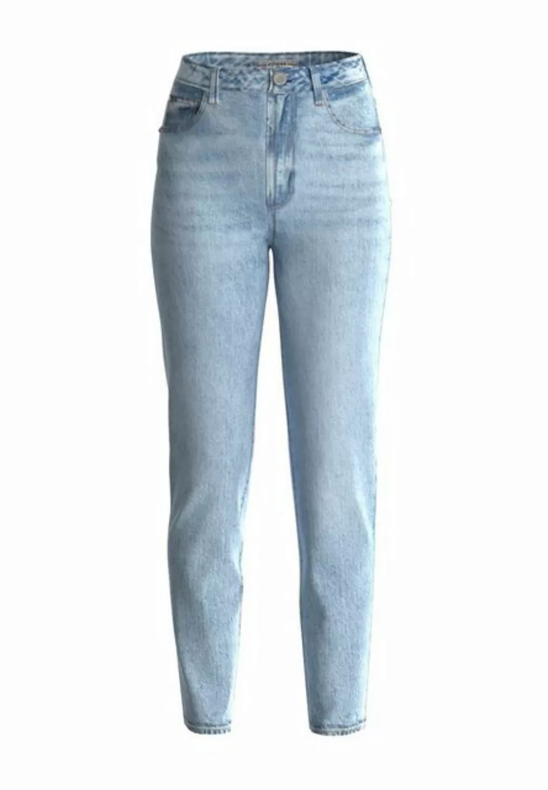 Guess 5-Pocket-Jeans Jeans Mom-Fit-Jeans im 5-Pocket-Style mit (1-tlg) günstig online kaufen