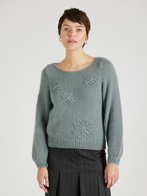 Vila Strickpullover VICHOCA (1-tlg) Stickerei günstig online kaufen