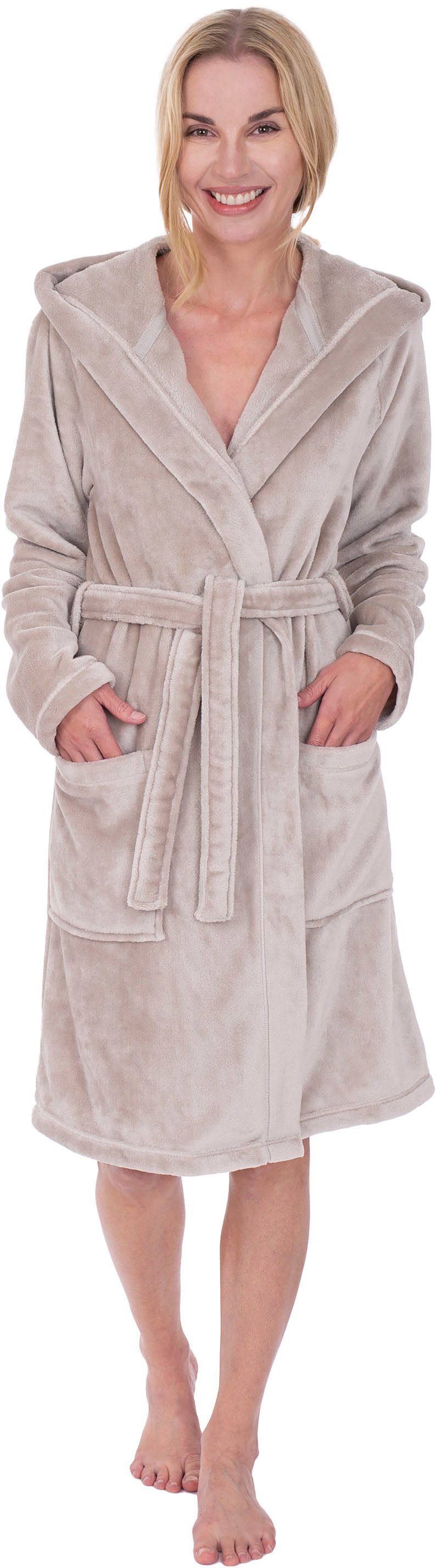 Wewo fashion Damenbademantel 6600, ideal für günstig online kaufen