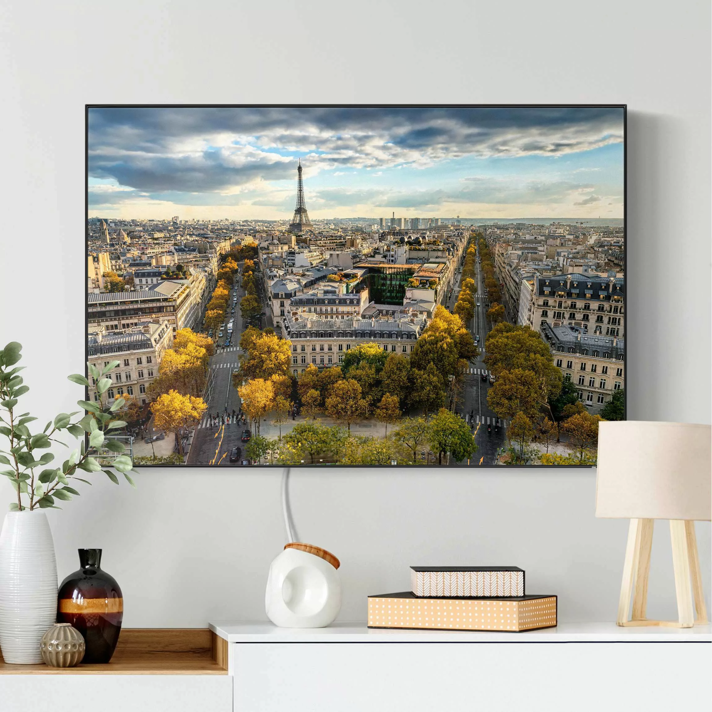 LED-Wechselbild Nice day in Paris günstig online kaufen