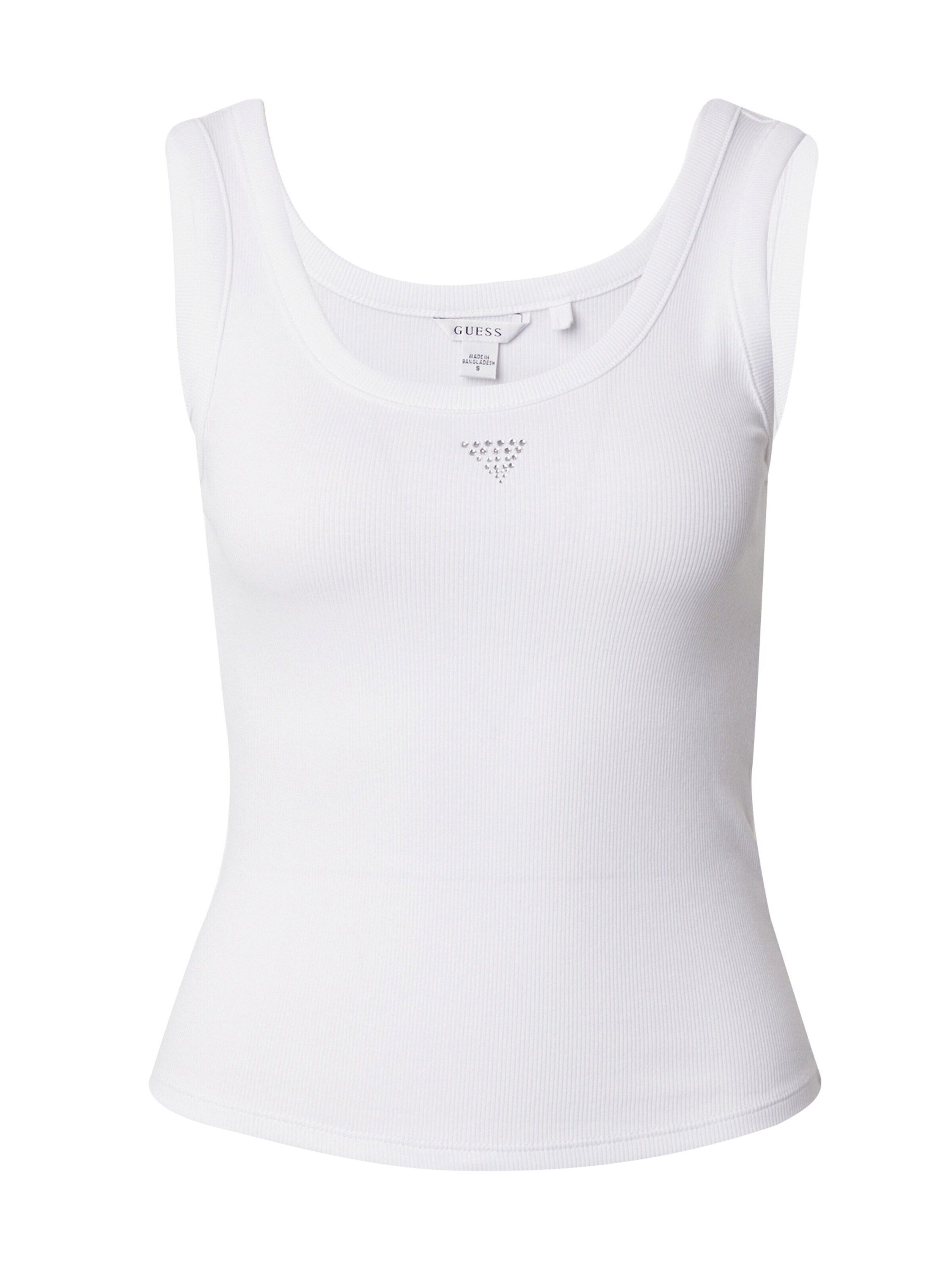 Guess T-Shirt Damen Tanktop TRIANGLE BLING günstig online kaufen