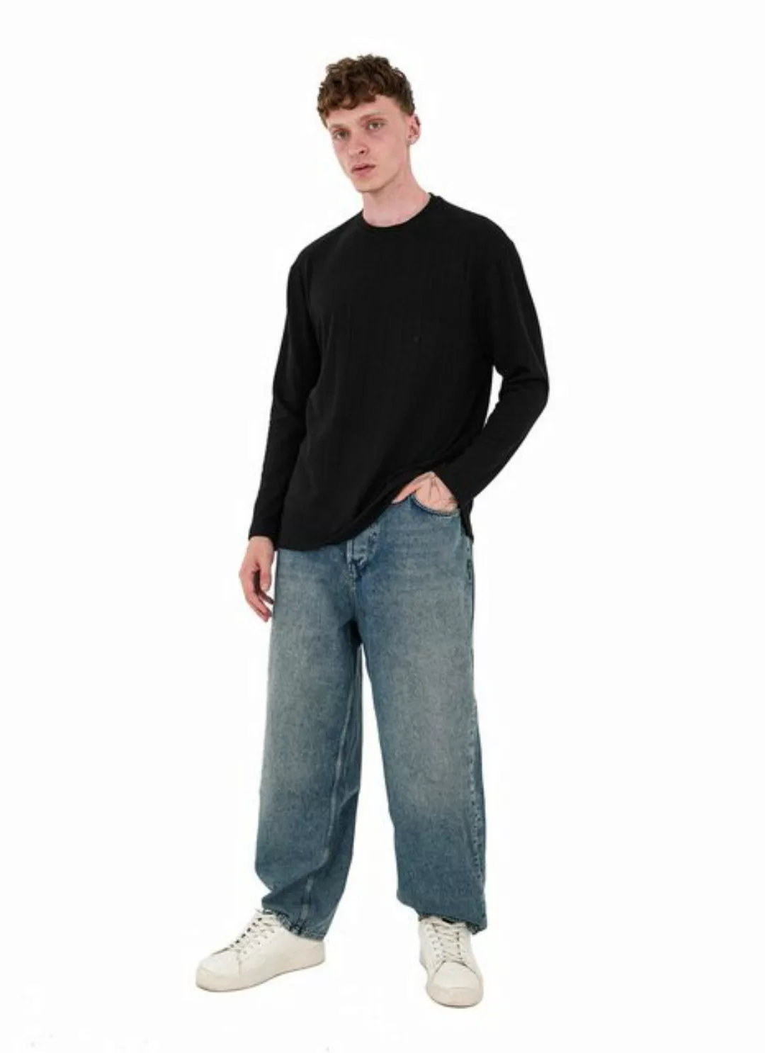 Denim Distriqt Relax-fit-Jeans Herren Baggy Jeans, Baggy Fit, HIP-HOP Jeans günstig online kaufen