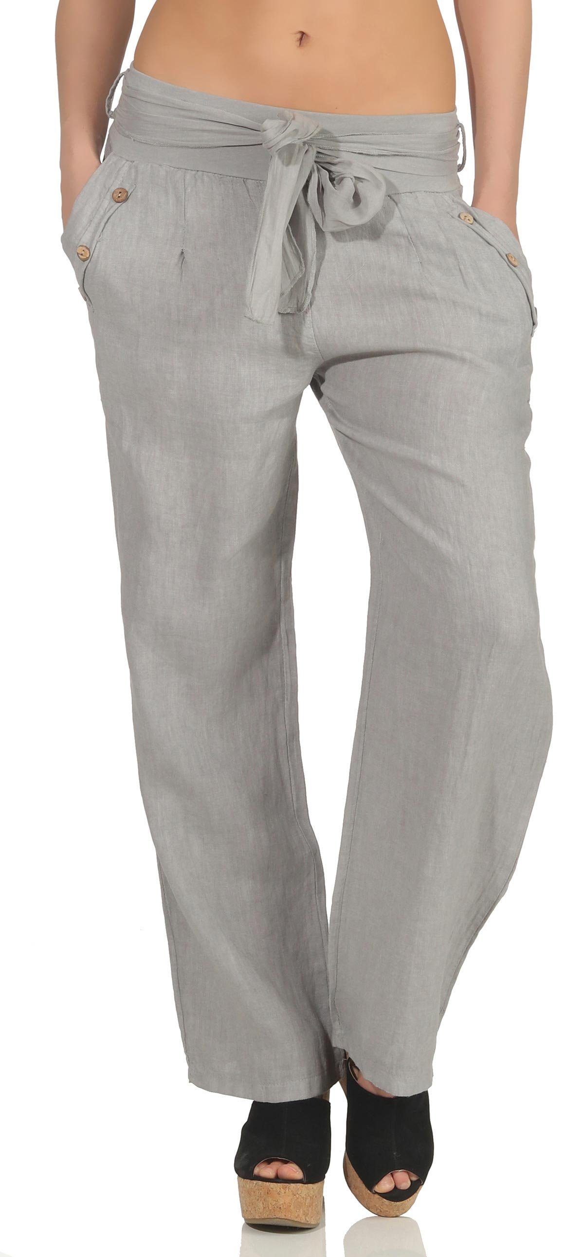 malito more than fashion Leinenhose 8174 günstig online kaufen