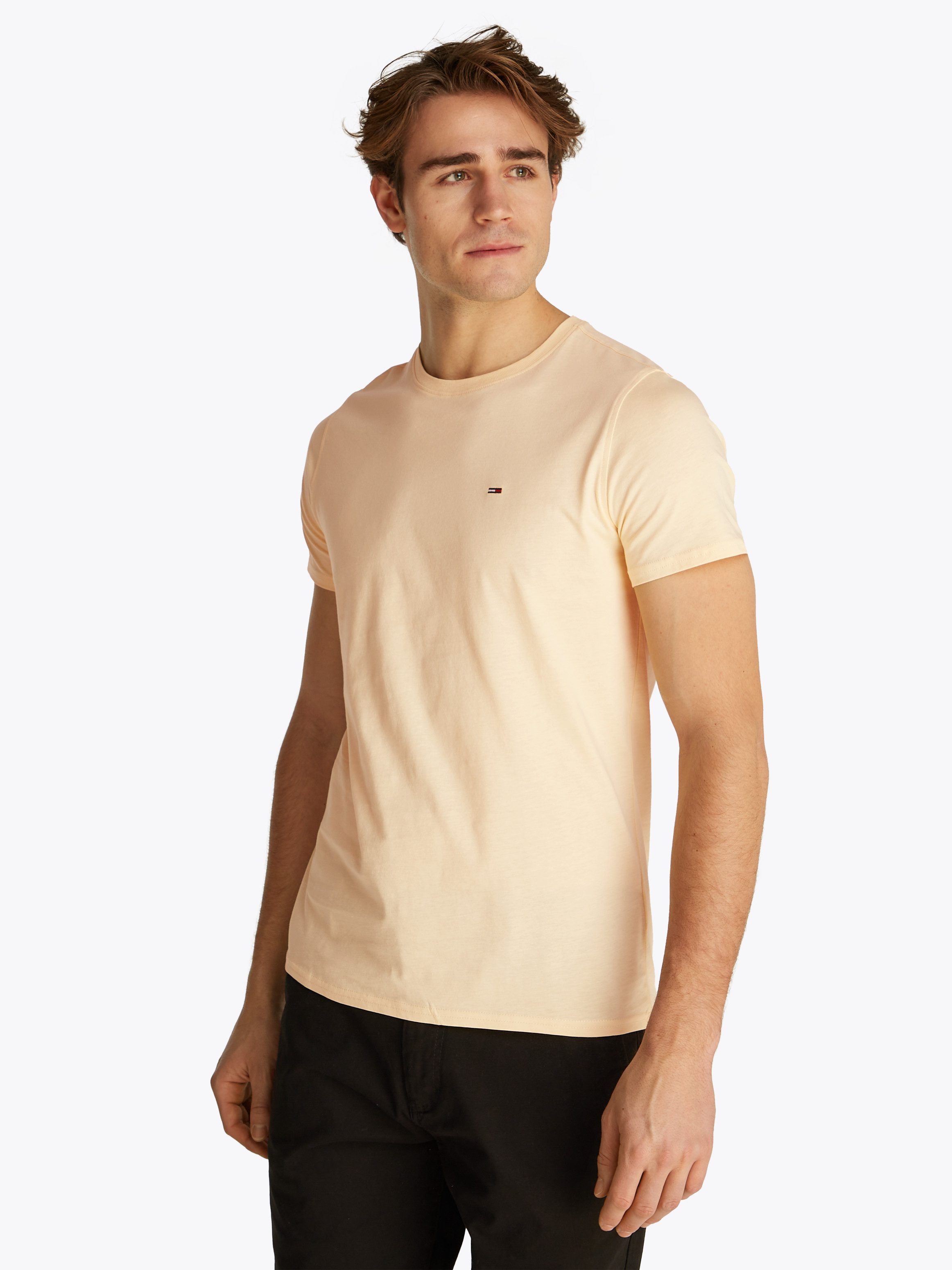 Tommy Jeans T-Shirt "TJM ESSENTIAL SOLID TEE", mit Rundhalsausschnitt und d günstig online kaufen