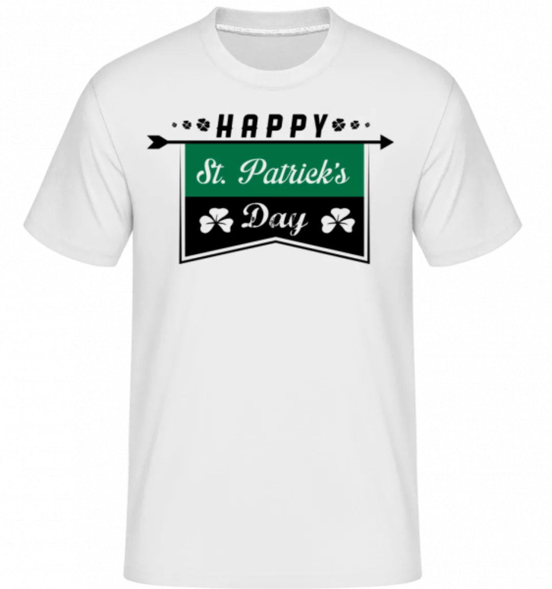 Happy St. Patrick's Logo · Shirtinator Männer T-Shirt günstig online kaufen