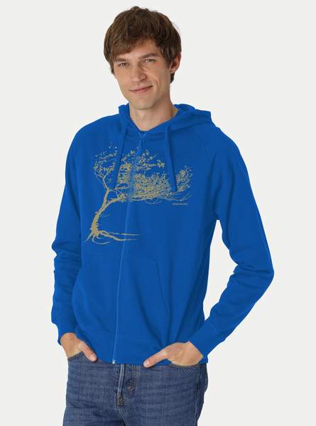 Bio Herren-zip-hoodie Windy Tree günstig online kaufen