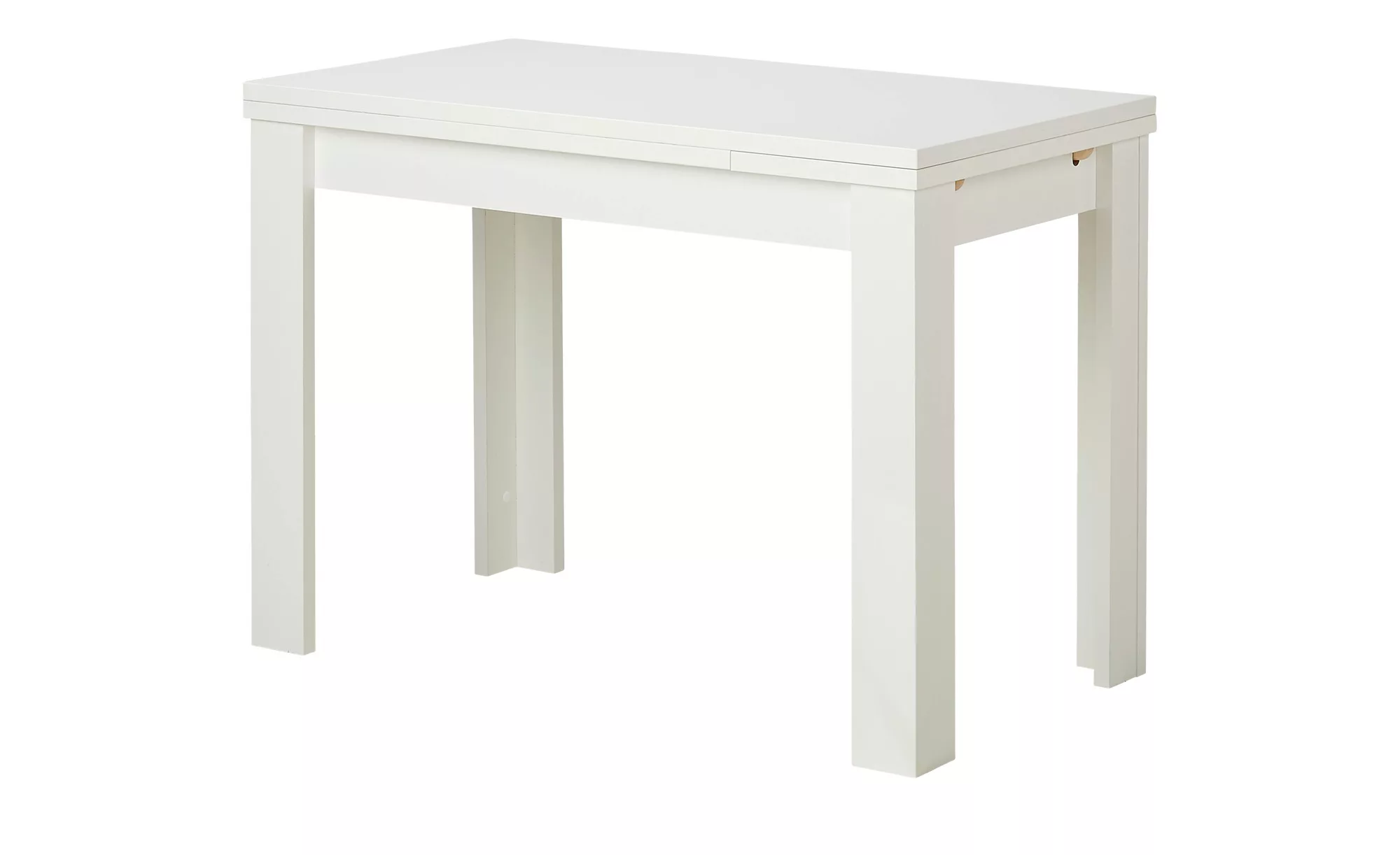 Esstisch ausziehbar - weiß - 60 cm - 78 cm - Tische > Esstische - Möbel Kra günstig online kaufen