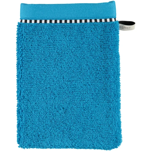 Esprit Box Solid - Farbe: ocean blue - 4665 - Waschhandschuh 16x22 cm günstig online kaufen