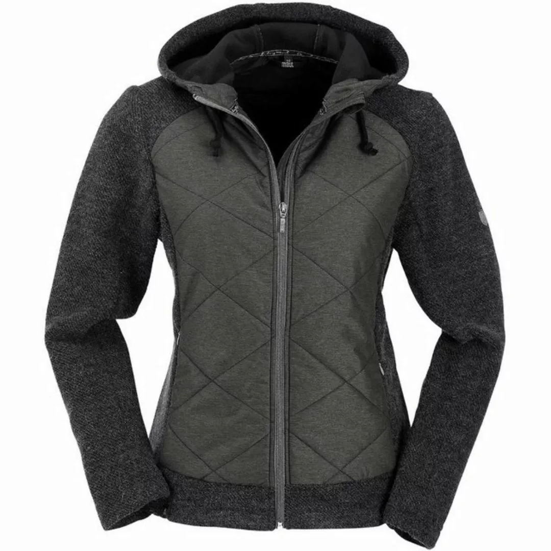 RennerXXL Fleecejacke Helsinki Hybrid Steppjacke Damen mit Kapuze große Grö günstig online kaufen