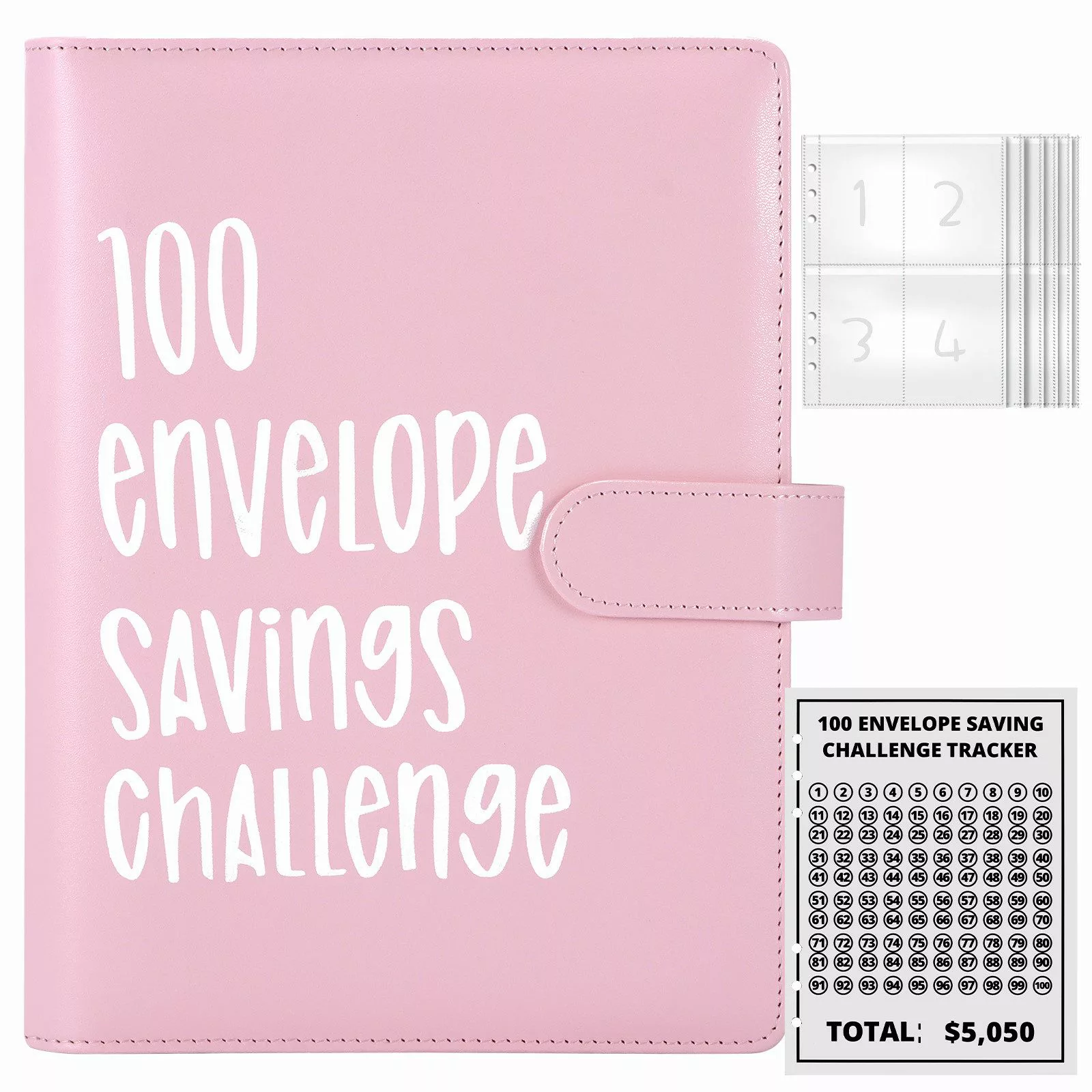 BlingBin Ringbuchmappe Geldsparbinder Budget Planner, 100 günstig online kaufen