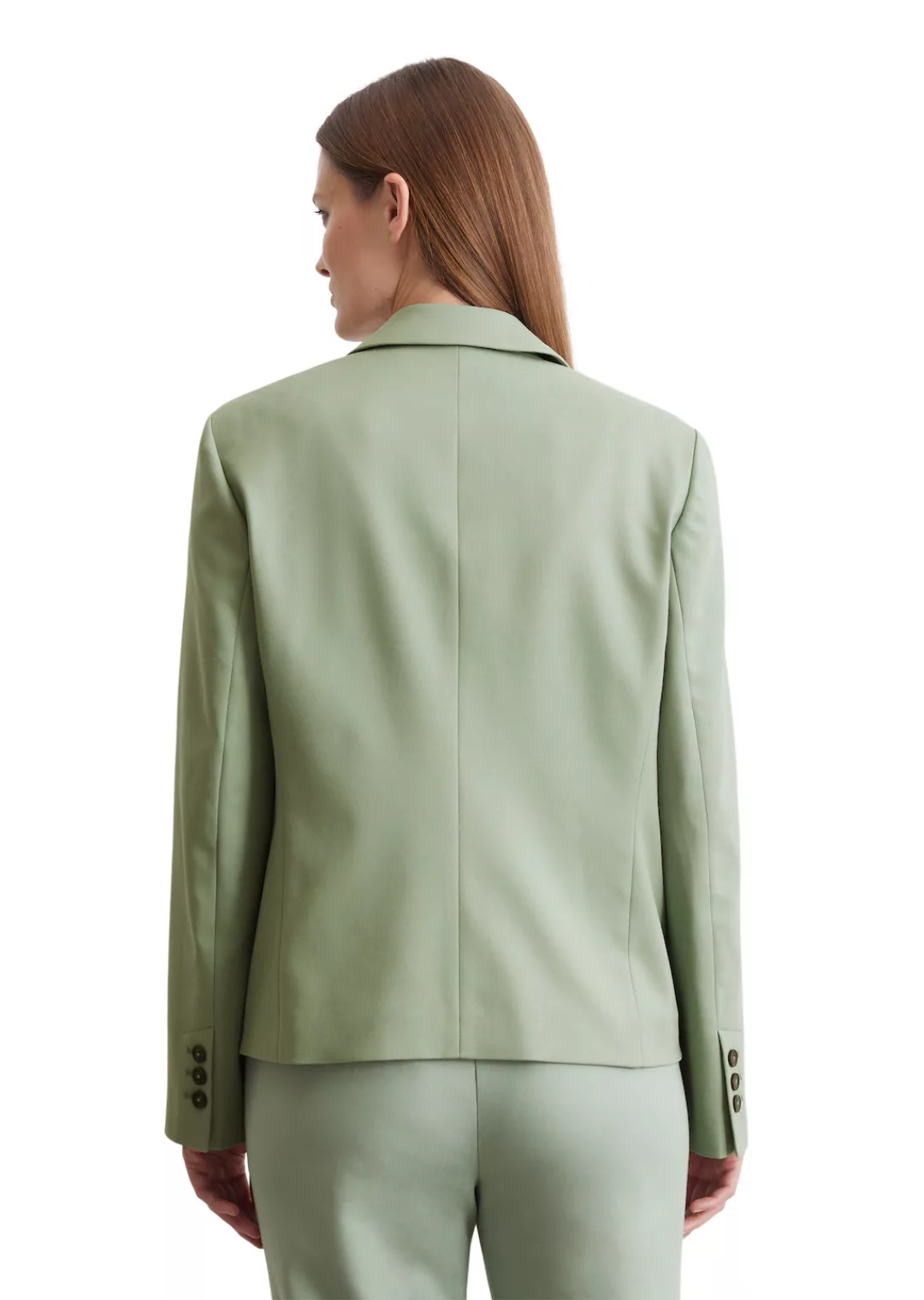 Marc OPolo Longblazer "aus Organic-Cotton-Viskose-Stretch" günstig online kaufen