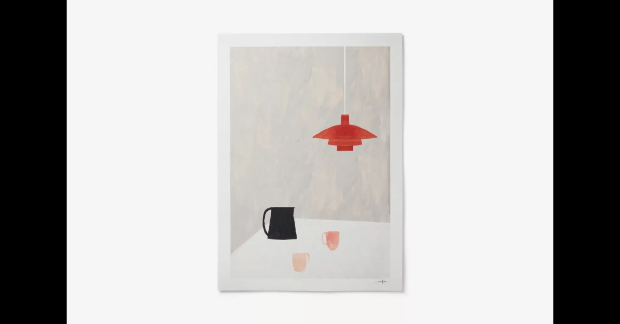 Orange Pendant von Ana Frois (50 x 70 cm) - MADE.com günstig online kaufen