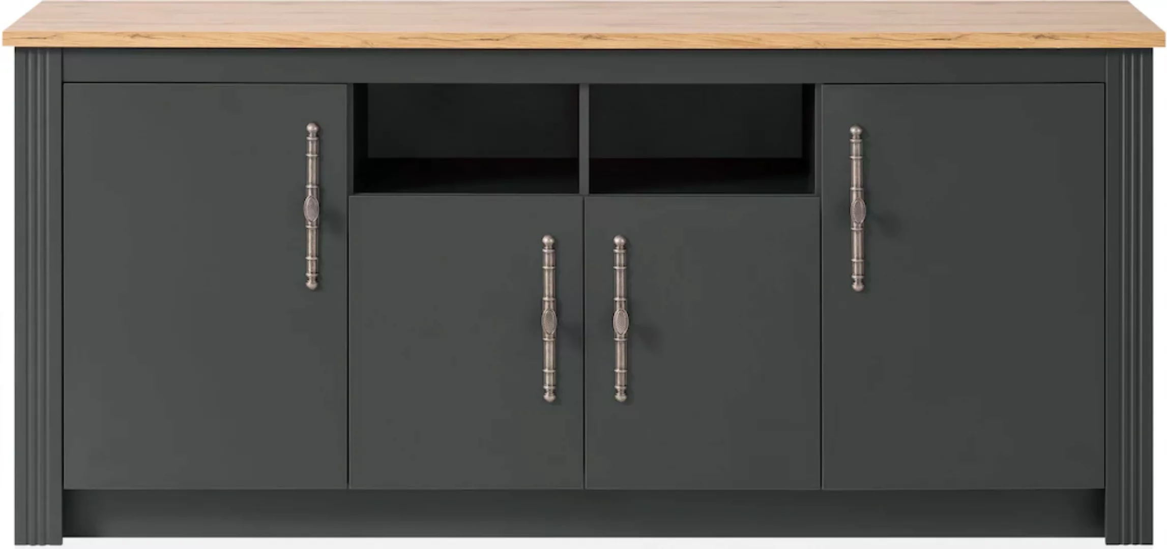 KOCHSTATION Spülenschrank "Westminster", im romantischen Landhausstil, Brei günstig online kaufen