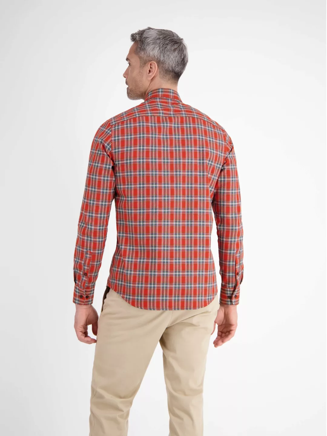 LERROS Karohemd "LERROS Flanell-Karohemd für Herren" günstig online kaufen