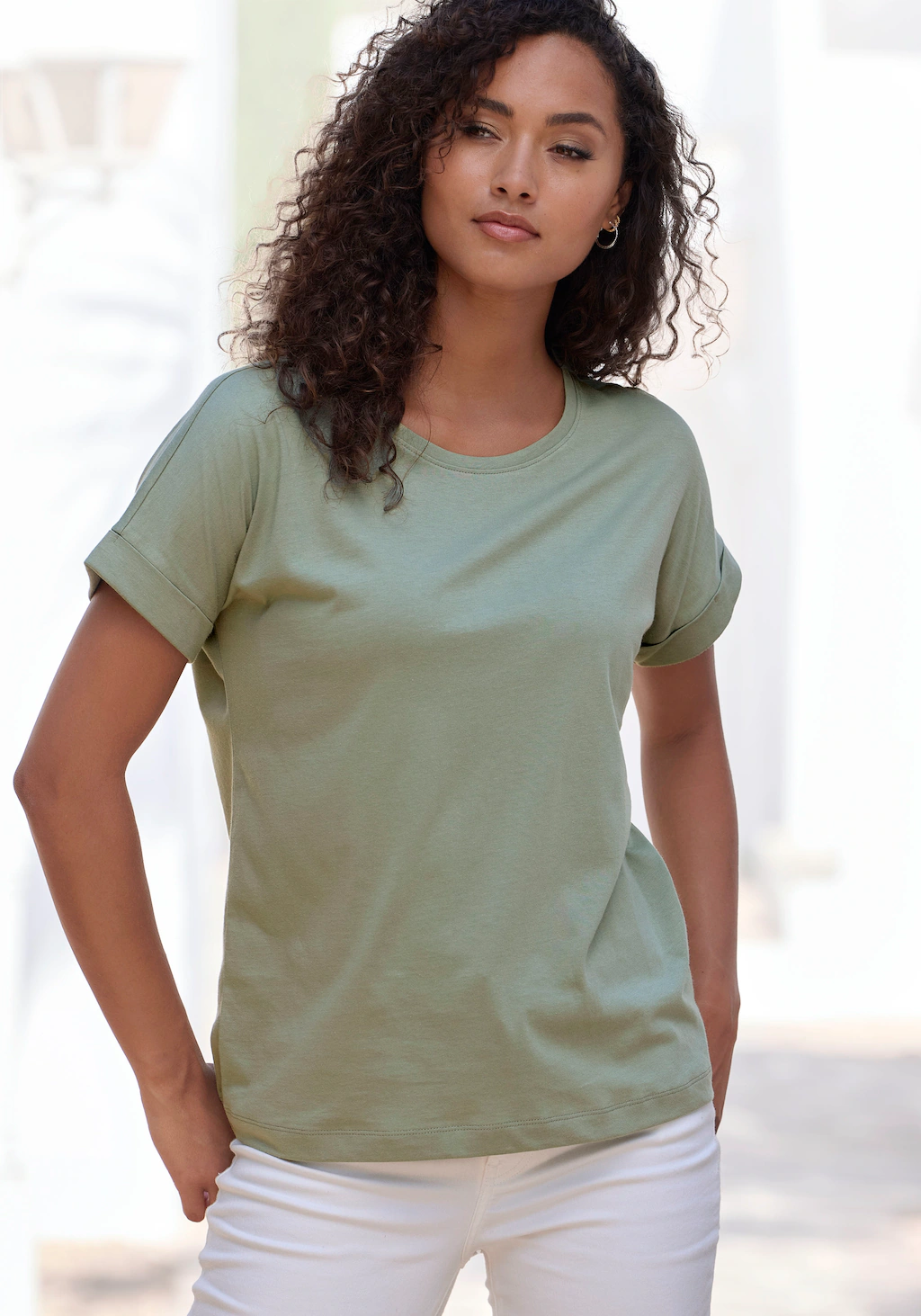 Copenhagen Studios T-Shirt "mit dezentem Logoprint hinten", aus softer Jers günstig online kaufen