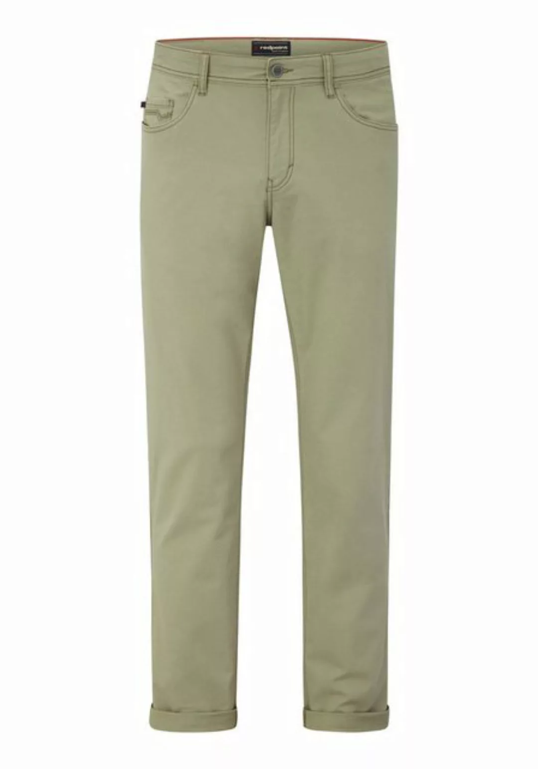 Redpoint Stoffhose MILTON Straight-Fit 5-Pocket Hose mit Stretch günstig online kaufen