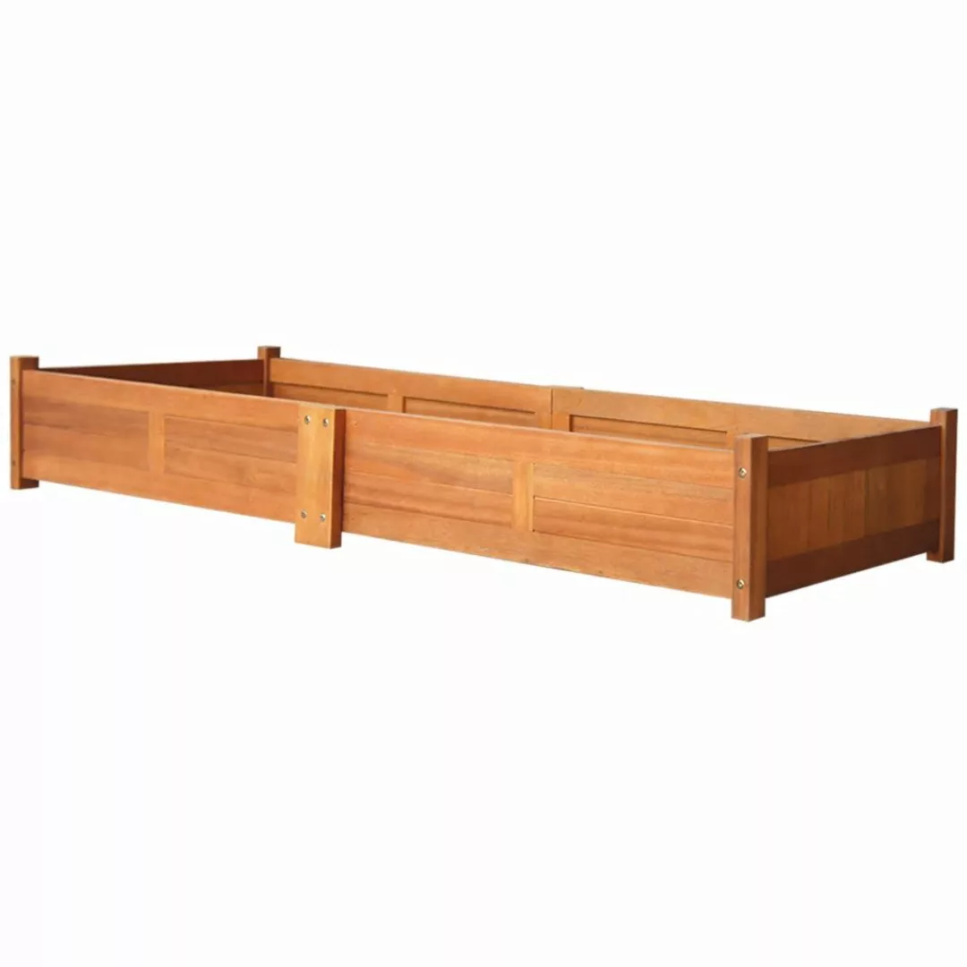 Garten-hochbeet Akazienholz 200x50x25 Cm günstig online kaufen