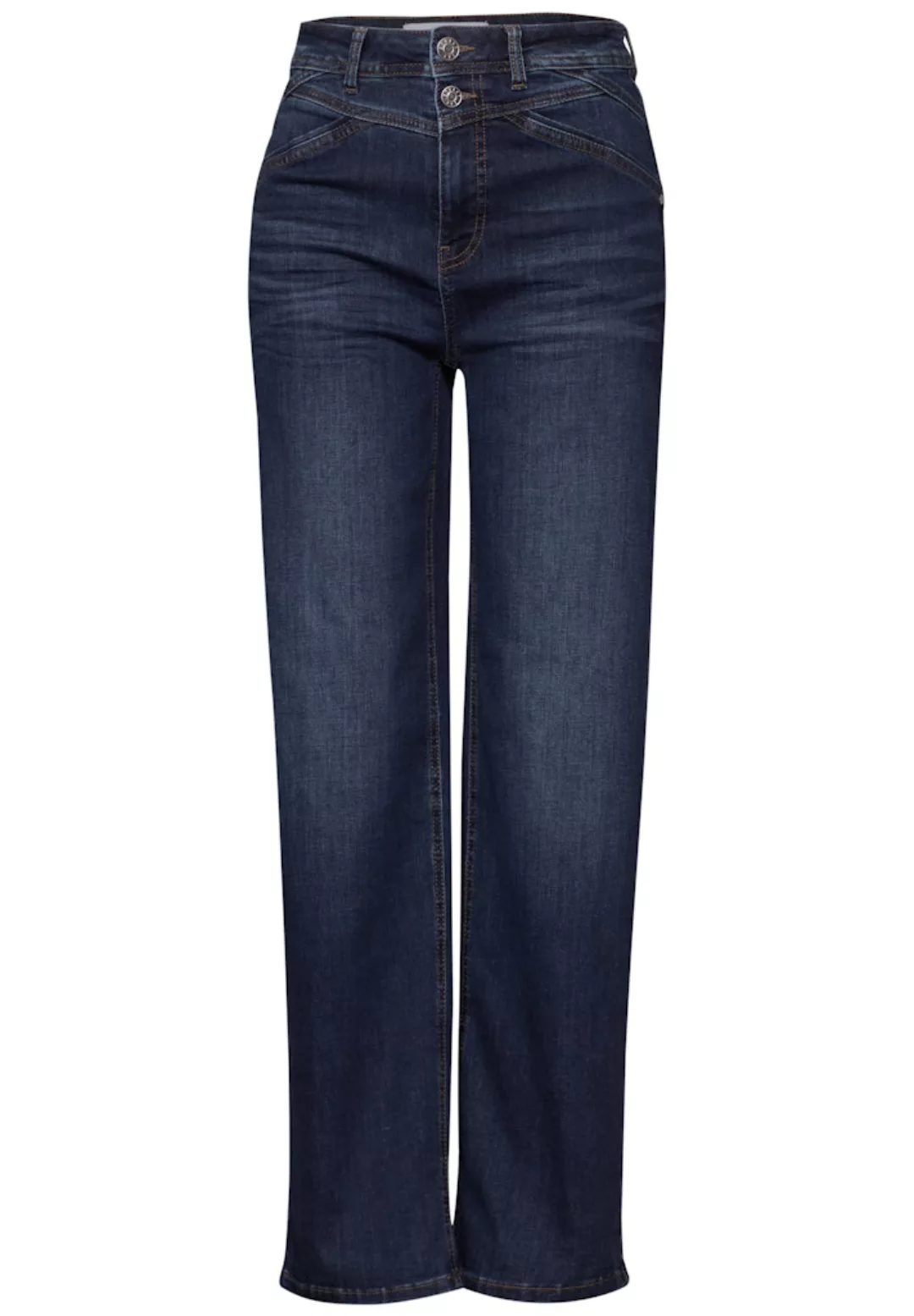 STREET ONE Loose-fit-Jeans, mit Taschen günstig online kaufen
