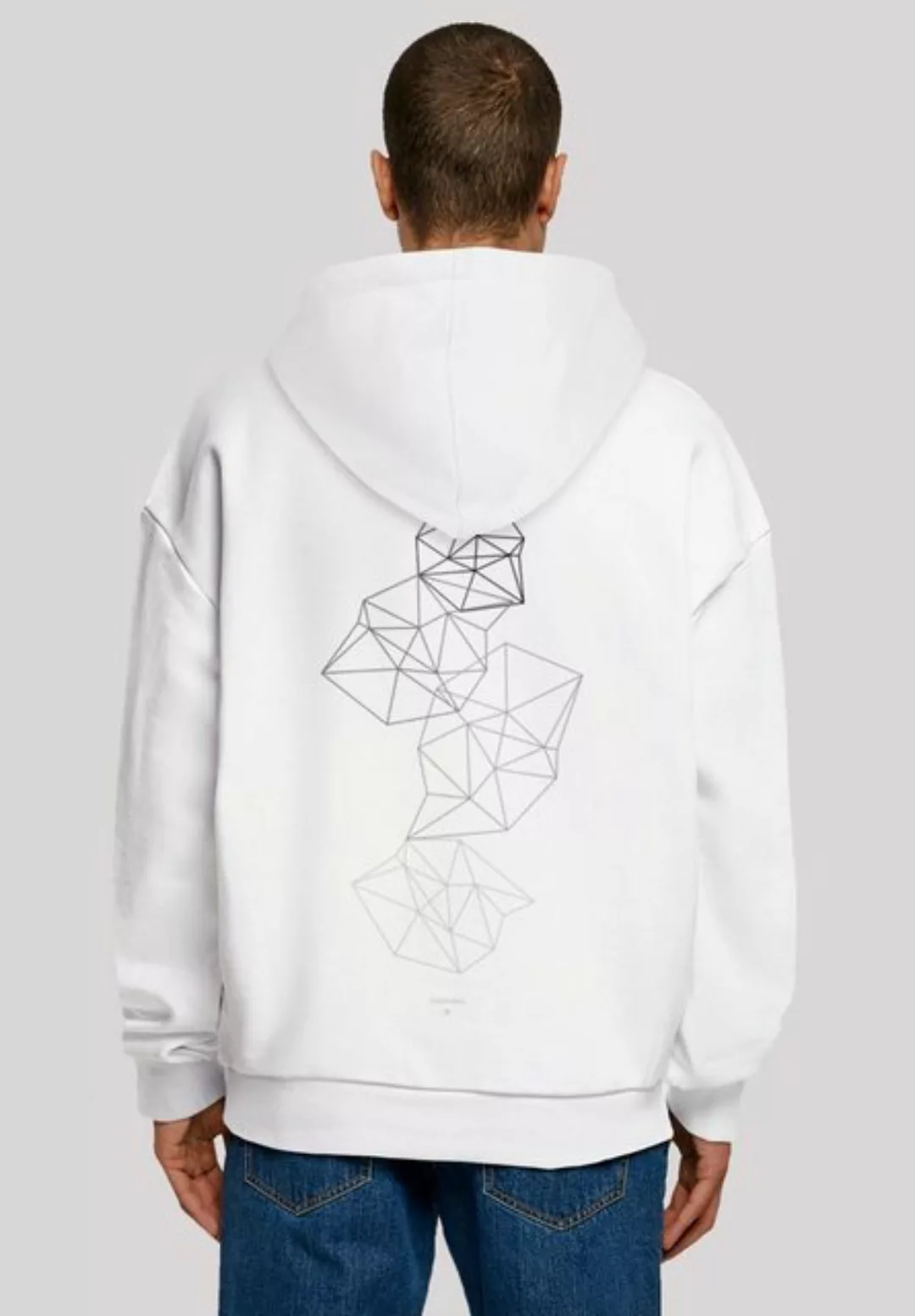 F4NT4STIC Kapuzenpullover Geometrics Abstract Print günstig online kaufen