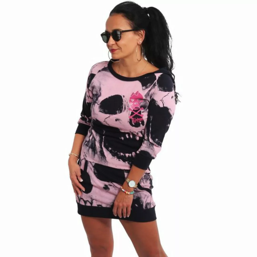 YAKUZA Shirtkleid Skull Allover günstig online kaufen