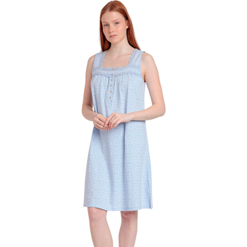 Admas  Pyjamas/ Nachthemden Nachthemd Blue Flowers günstig online kaufen