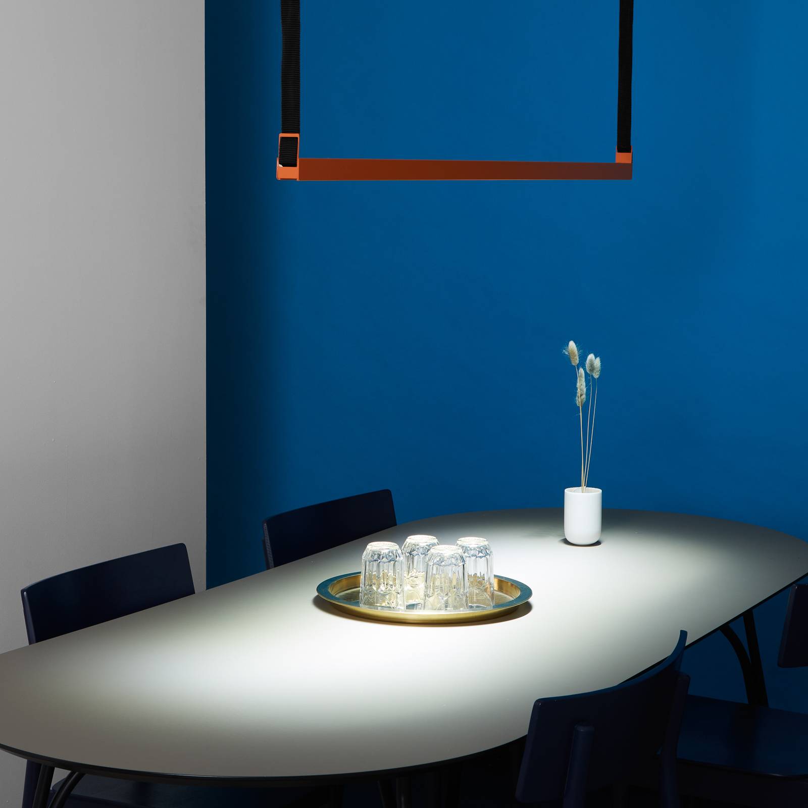 LOOM DESIGN LED-Hängeleuchte Belto, orange günstig online kaufen