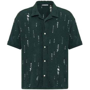 Dandalo  Hemdbluse Raymond Oversize Lapel Collar Short Sleeve Shirt günstig online kaufen