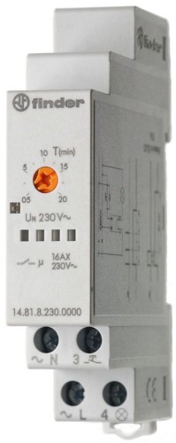 Finder Treppenhausautomat 1S 16A 230VAC 14.81.8.230.0000 - 148182300000 günstig online kaufen