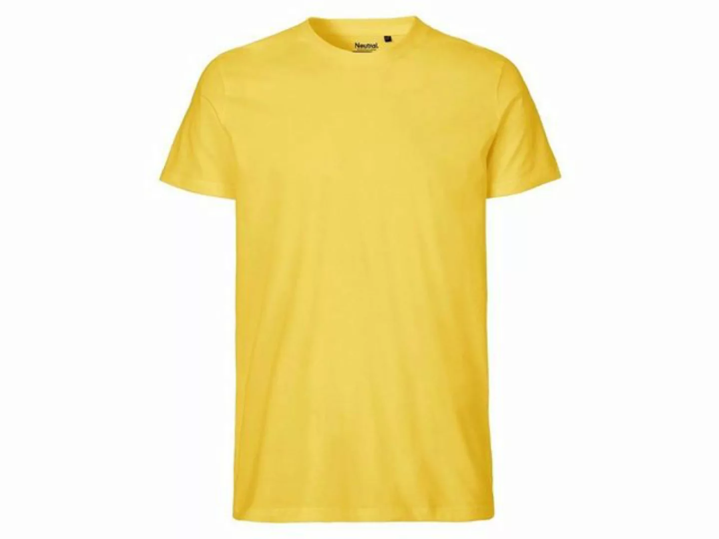 Neutral T-Shirt Neutral Bio-Herren-T-Shirt mit Rundhalsausschnitt günstig online kaufen