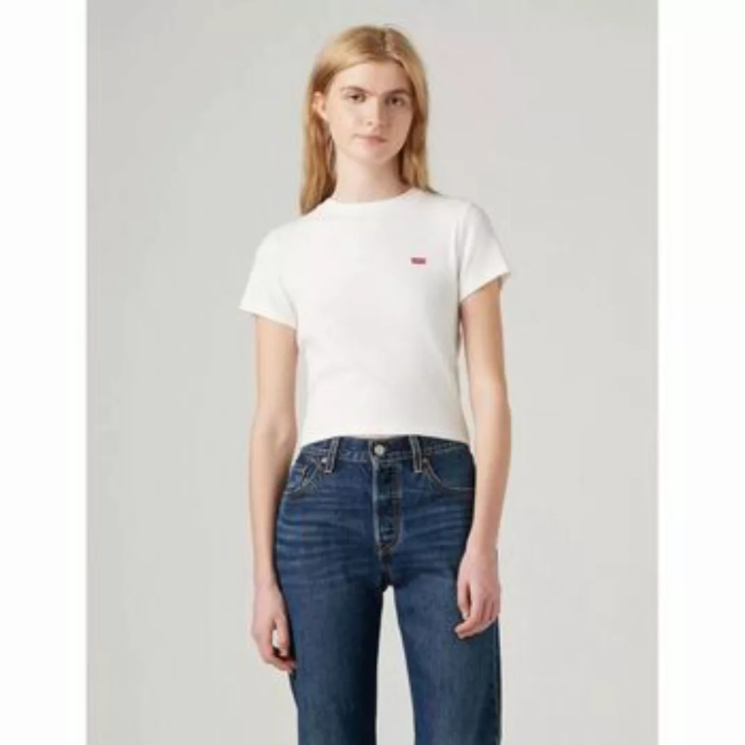 Levis  T-Shirts & Poloshirts A7419 0013 ESS SPORTY TEE-WHITE günstig online kaufen