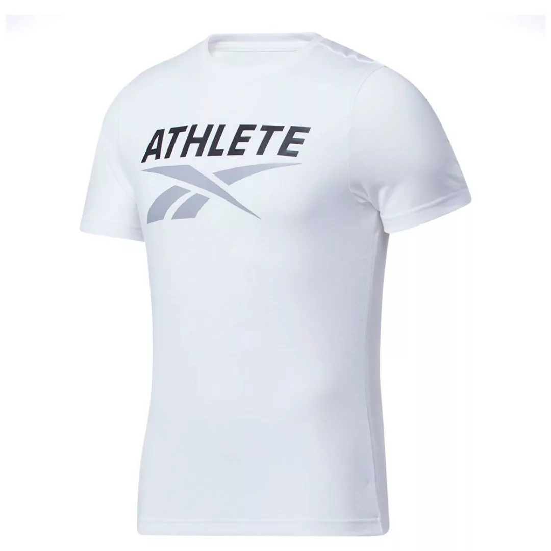 Reebok Athlete Kurzärmeliges T-shirt XL White günstig online kaufen