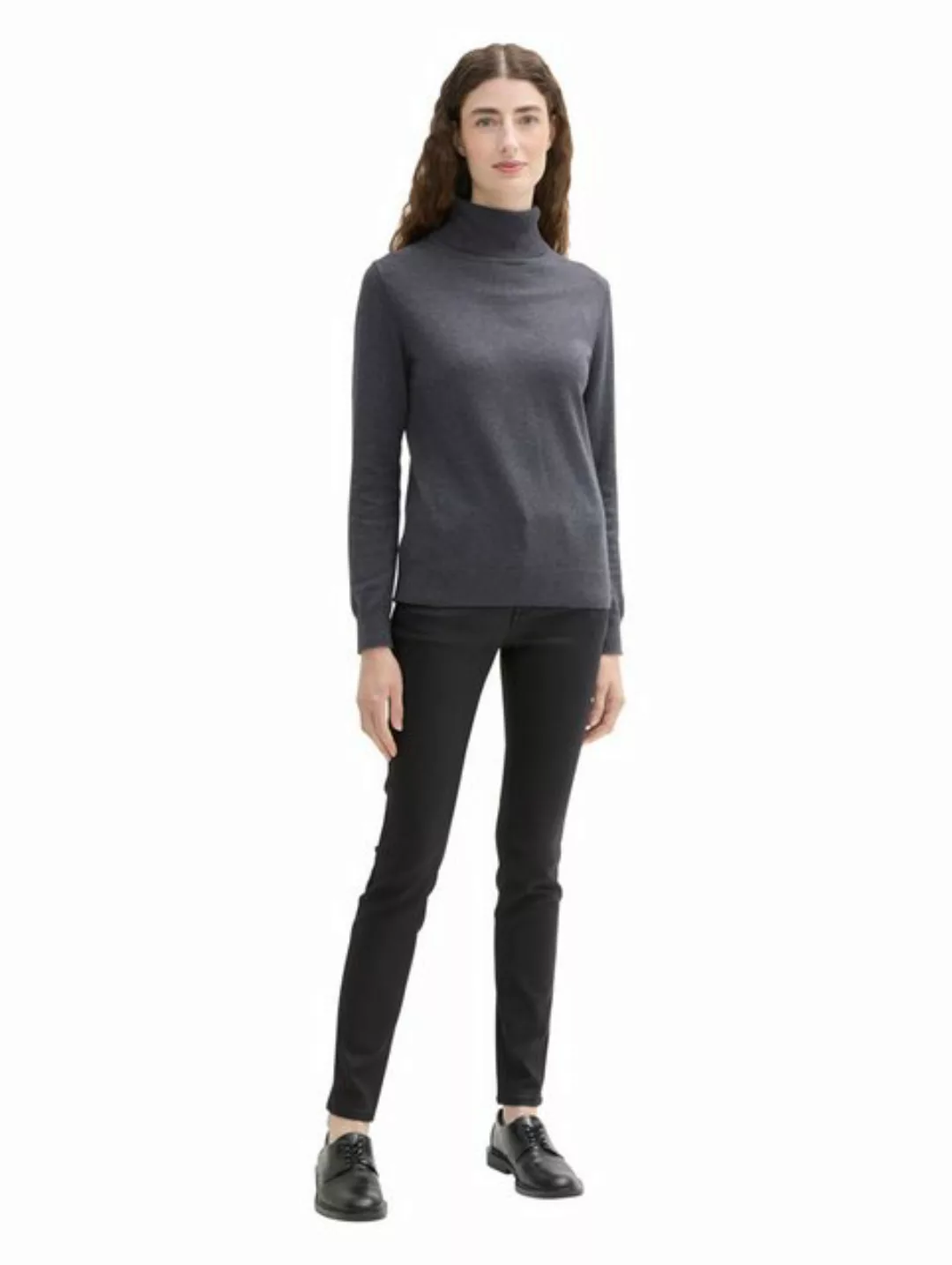 Tom Tailor Damen Jeans ALEXA - Skinny Fit - Schwarz - Deep Black günstig online kaufen