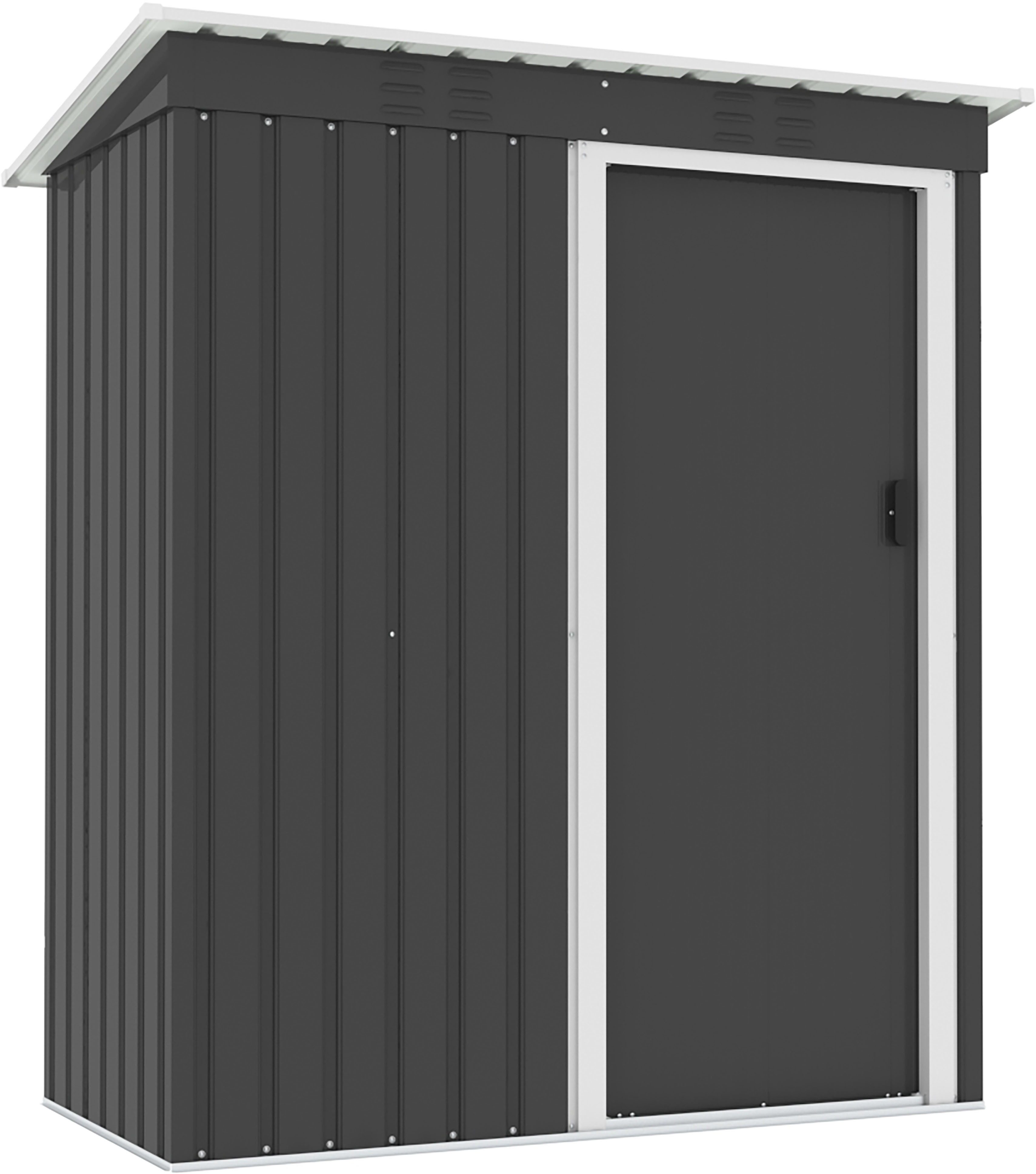 KONIFERA Gerätehaus Gartenhaus Metall Geräteschuppen, inkl. günstig online kaufen