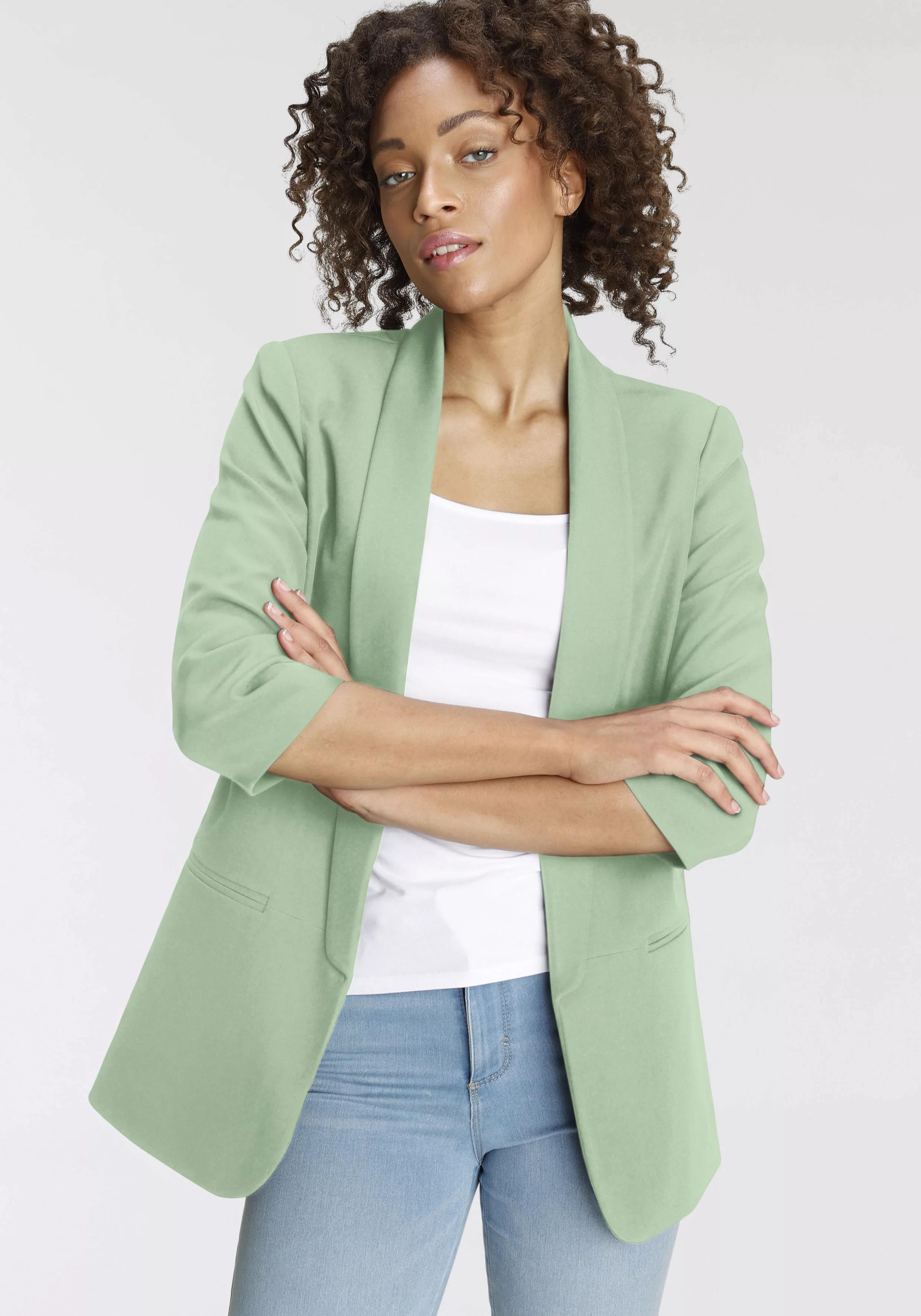 ONLY Kurzblazer ONLELLA 3/4 BLAZER TLR mit 3/4 Ärmel günstig online kaufen