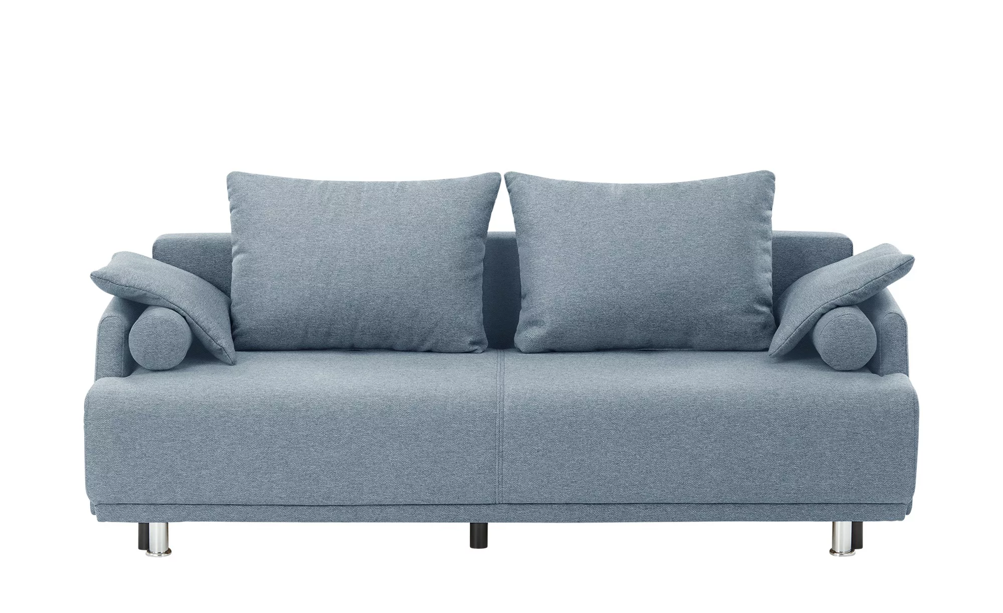 smart Sofa mit Schlaffunktion  Zamira ¦ blau ¦ Maße (cm): B: 218 H: 94 T: 9 günstig online kaufen